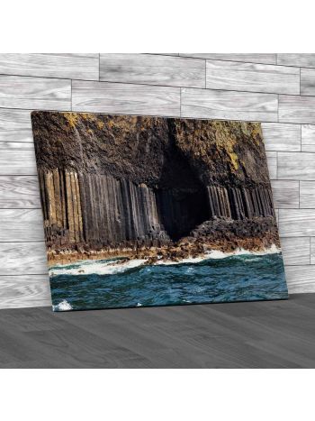 Fingals Cave Staffa Inner Hebrides Of Scotland Canvas Print Large Picture Wall Art