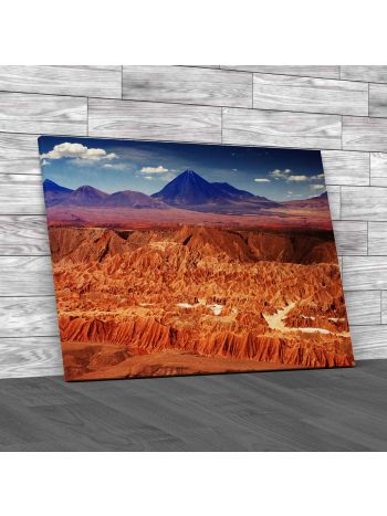 Atacama Desert Andes Chile Canvas Print Large Picture Wall Art