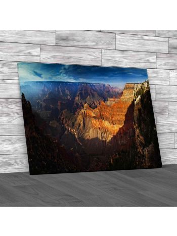 Grand Canyon Panorama Canvas Print Large Picture Wall Art