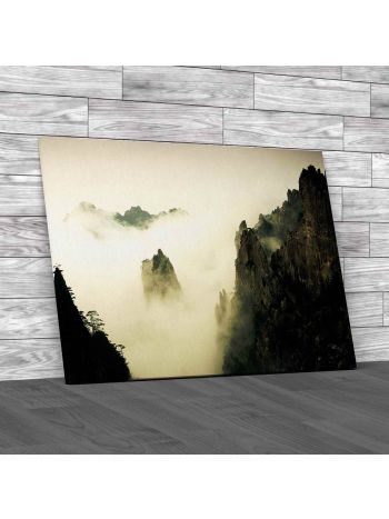Mount Huangshan China Canvas Print Large Picture Wall Art