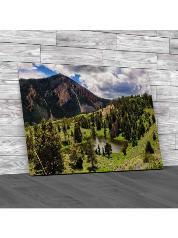 Yellowstone National Park Canvas Print Large Picture Wall Art