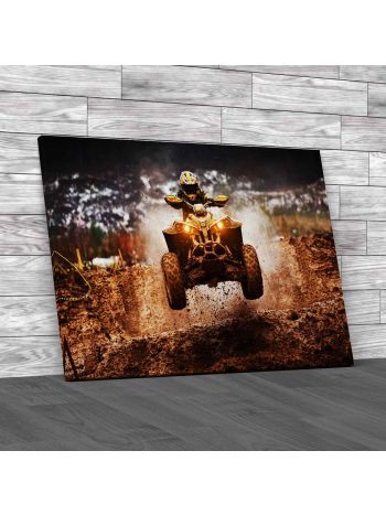 Atv Canvas Print Large Picture Wall Art