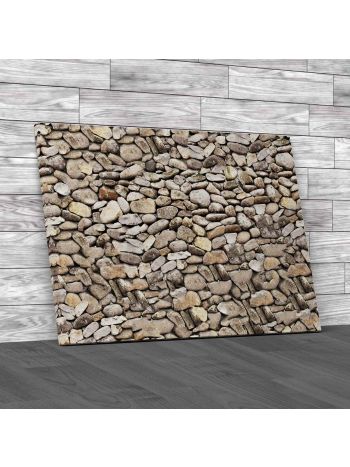 Seamless Stone Wall Canvas Print Large Picture Wall Art
