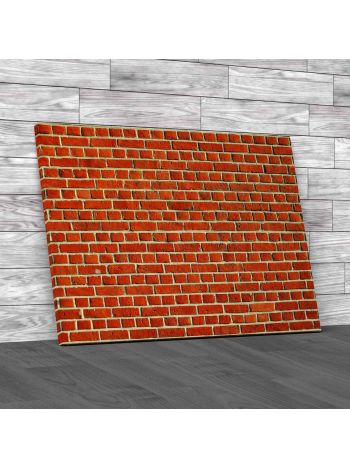 Generic Red Bricks Canvas Print Large Picture Wall Art