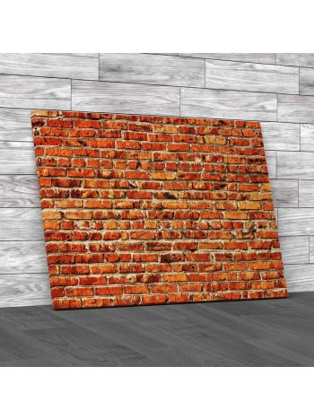 Rustic Bricks Canvas Print Large Picture Wall Art