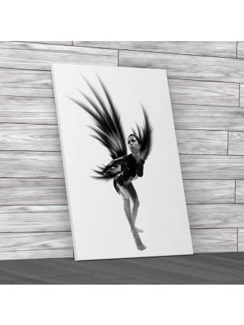 Dark Sexy Angel of Death Canvas Print Large Picture Wall Art