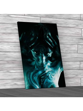 Body Paint Abstract Nude Canvas Print Large Picture Wall Art