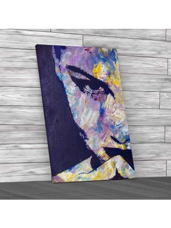 Abstract Woman Painting Canvas Print Large Picture Wall Art